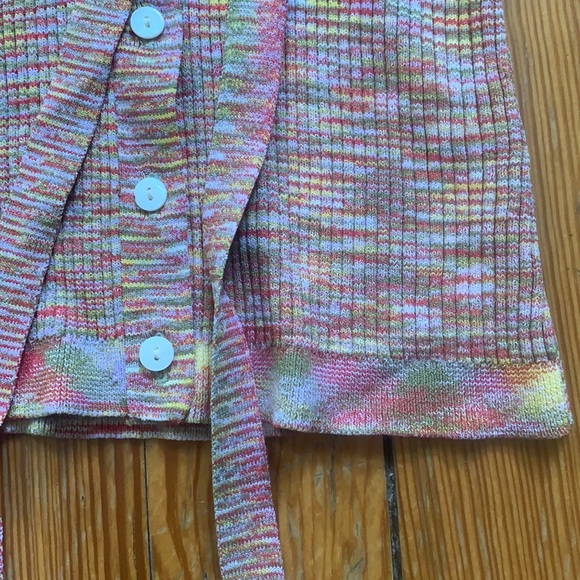 Y2K Trina Turk cardigan 70s vibe EUC - Picture 3 of 9